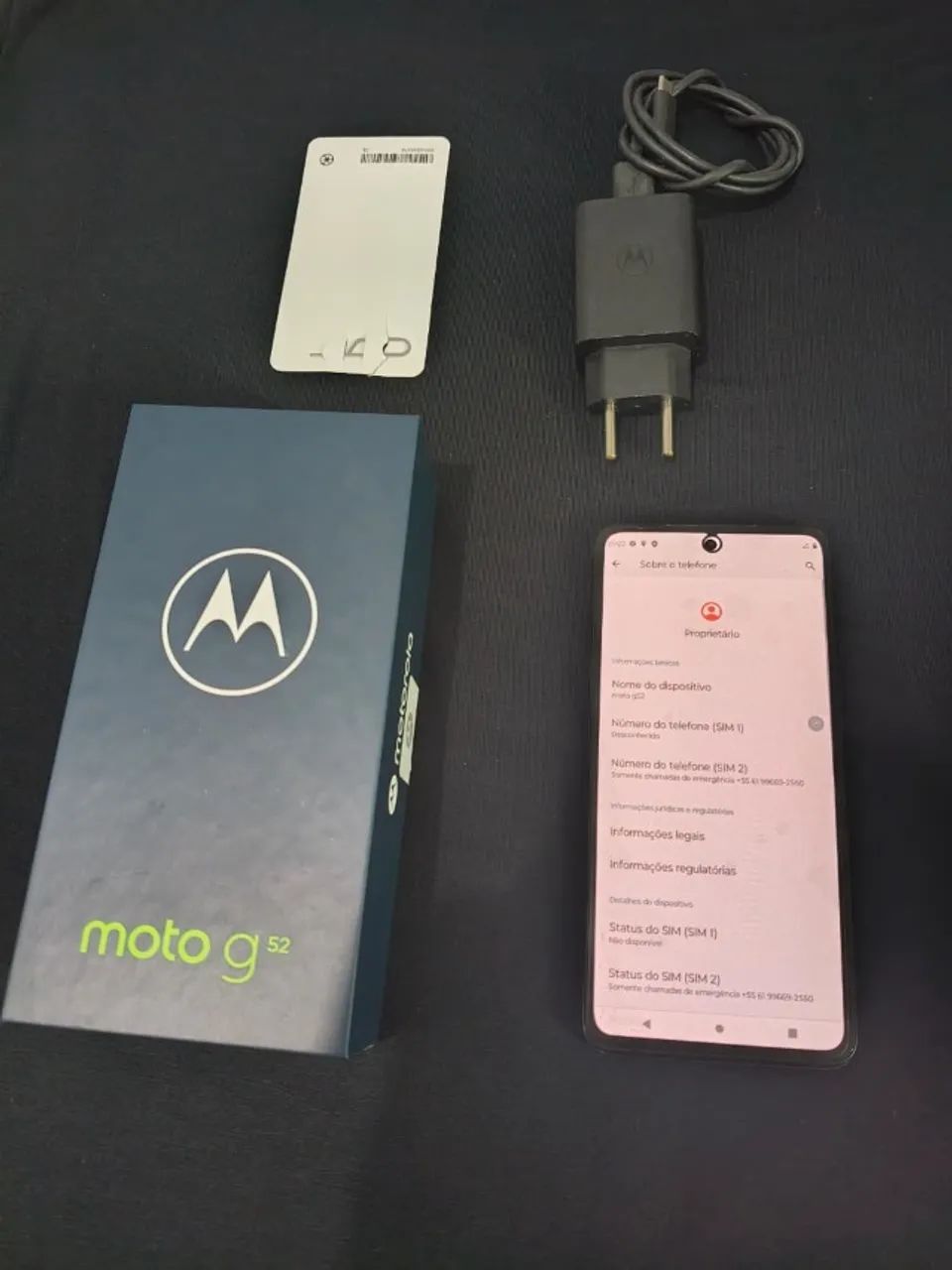 Motorola Moto G52 128GB 4GB RAM + Caixa - Ótimo Estado  -Aceito proposta- - Foto 4