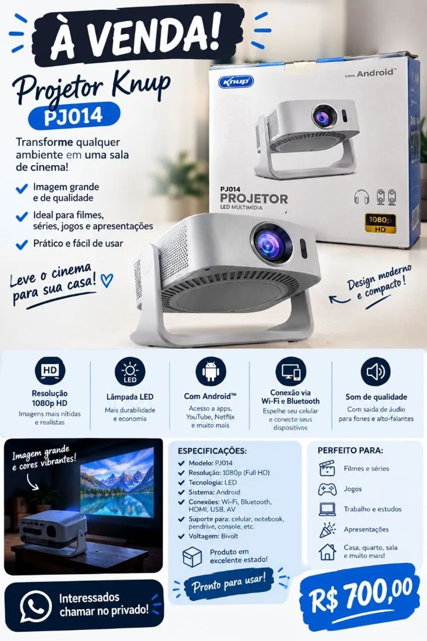 Projetor Led 