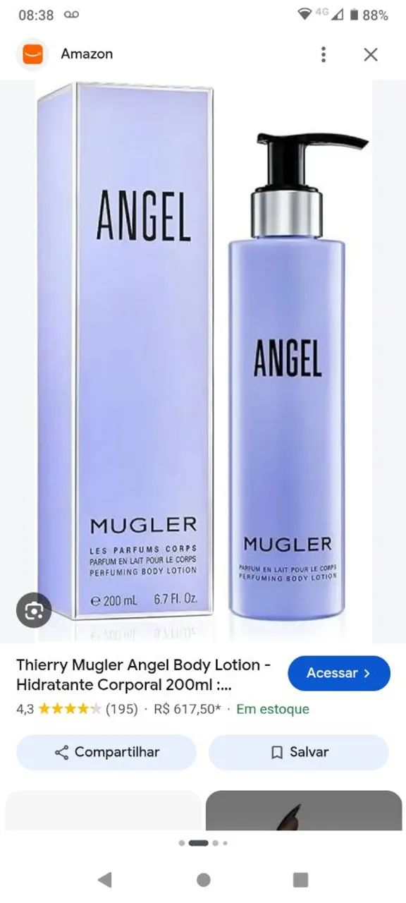 Perfume Angel Mugler 