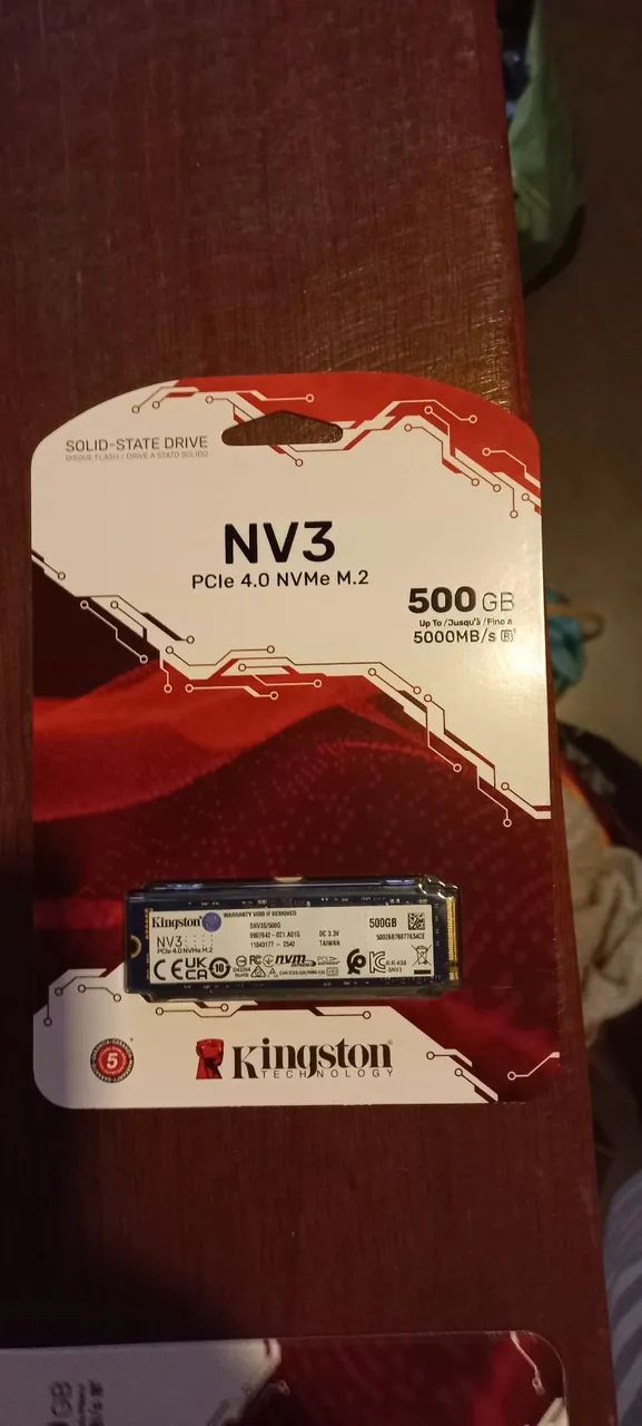 Ssd nvme m.2 nv3 4.0 500GB  - Foto 3