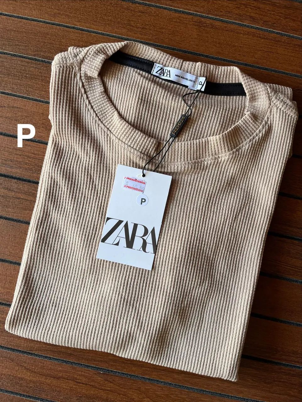 Camisa Masculina Zara - Foto 5