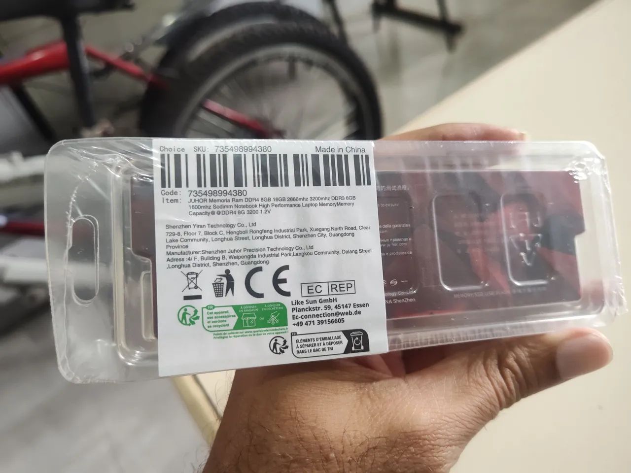 Memória Ram DDR4 JUHOR 8GB 3200Mhz Notebook  - Foto 2
