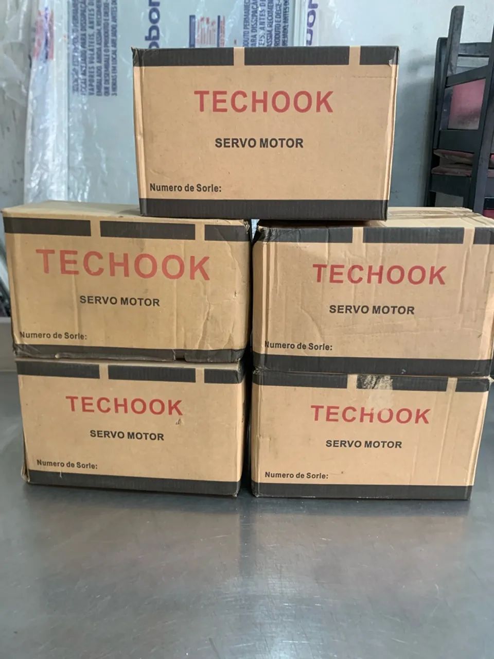 Motor servo techook 6 caixas completas e lacradas, + 8 caixas incompletas - Foto 2