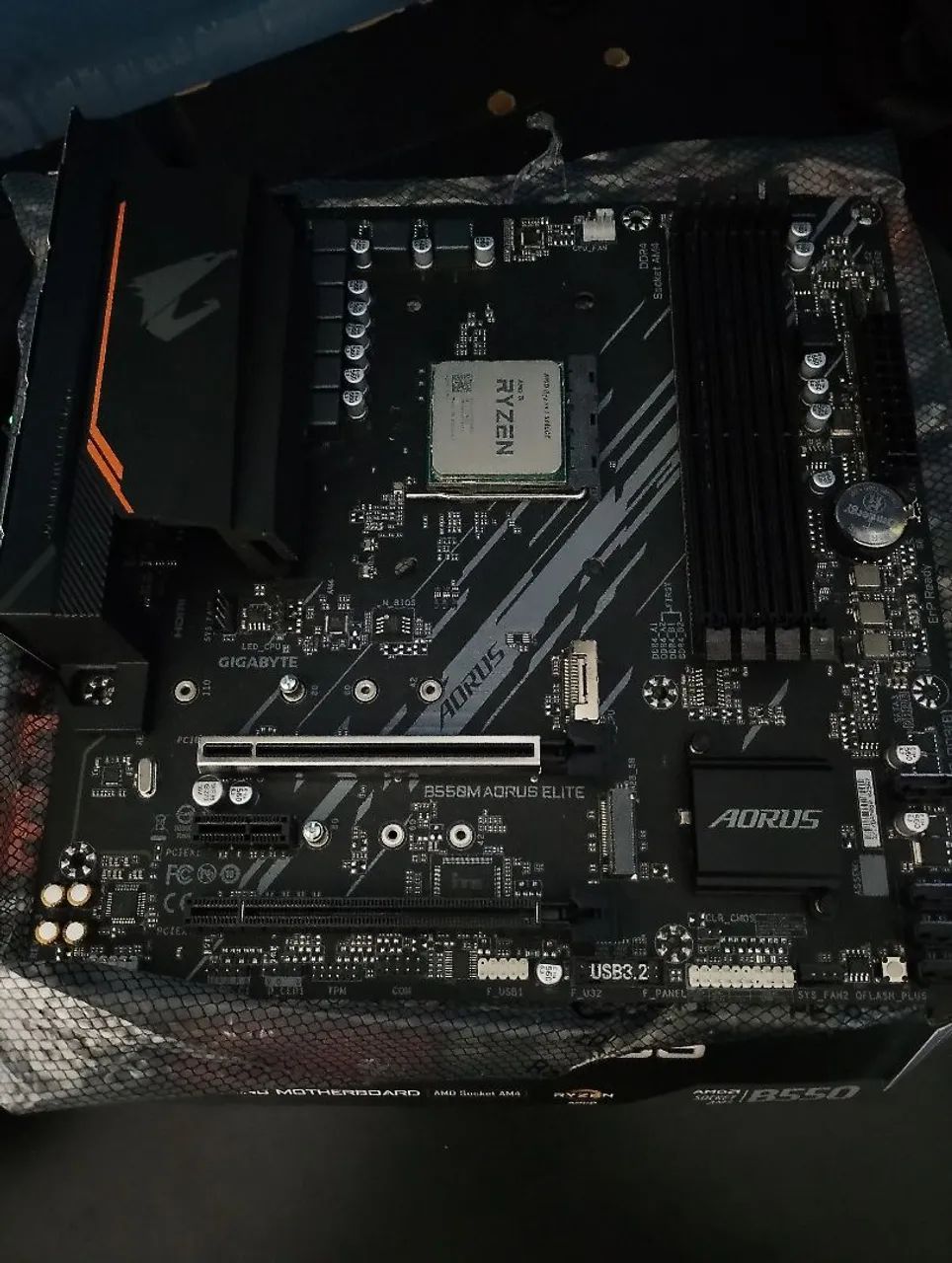 PLACA MAE + PROCESSADOR 
