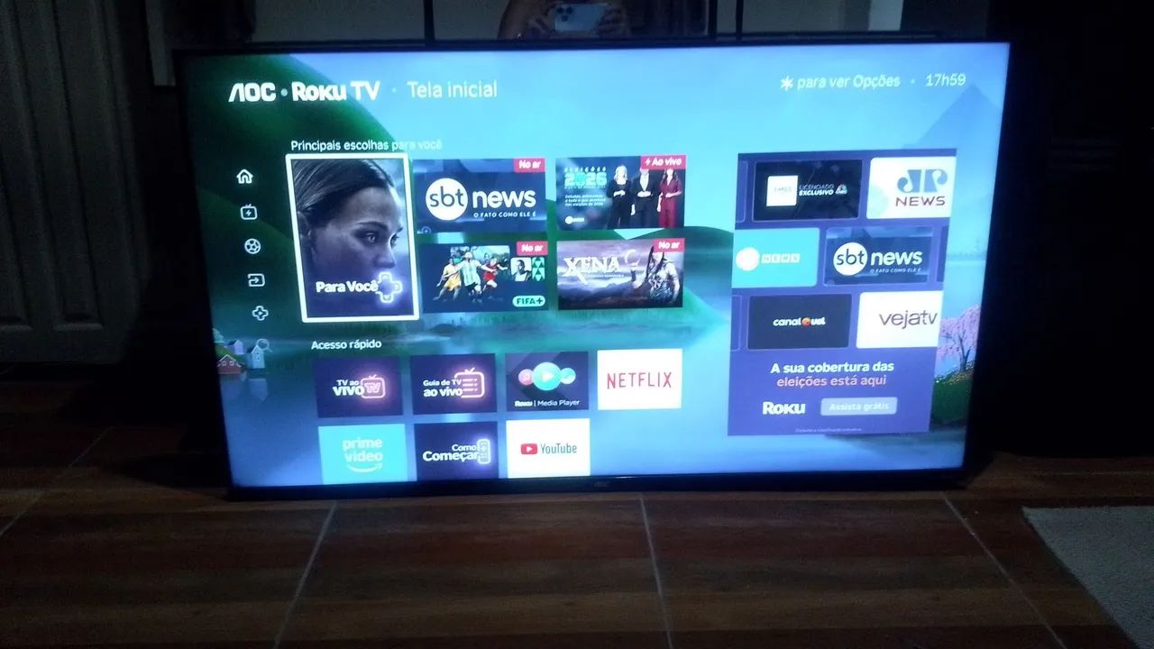 Vendo tv de 50 polegadas 