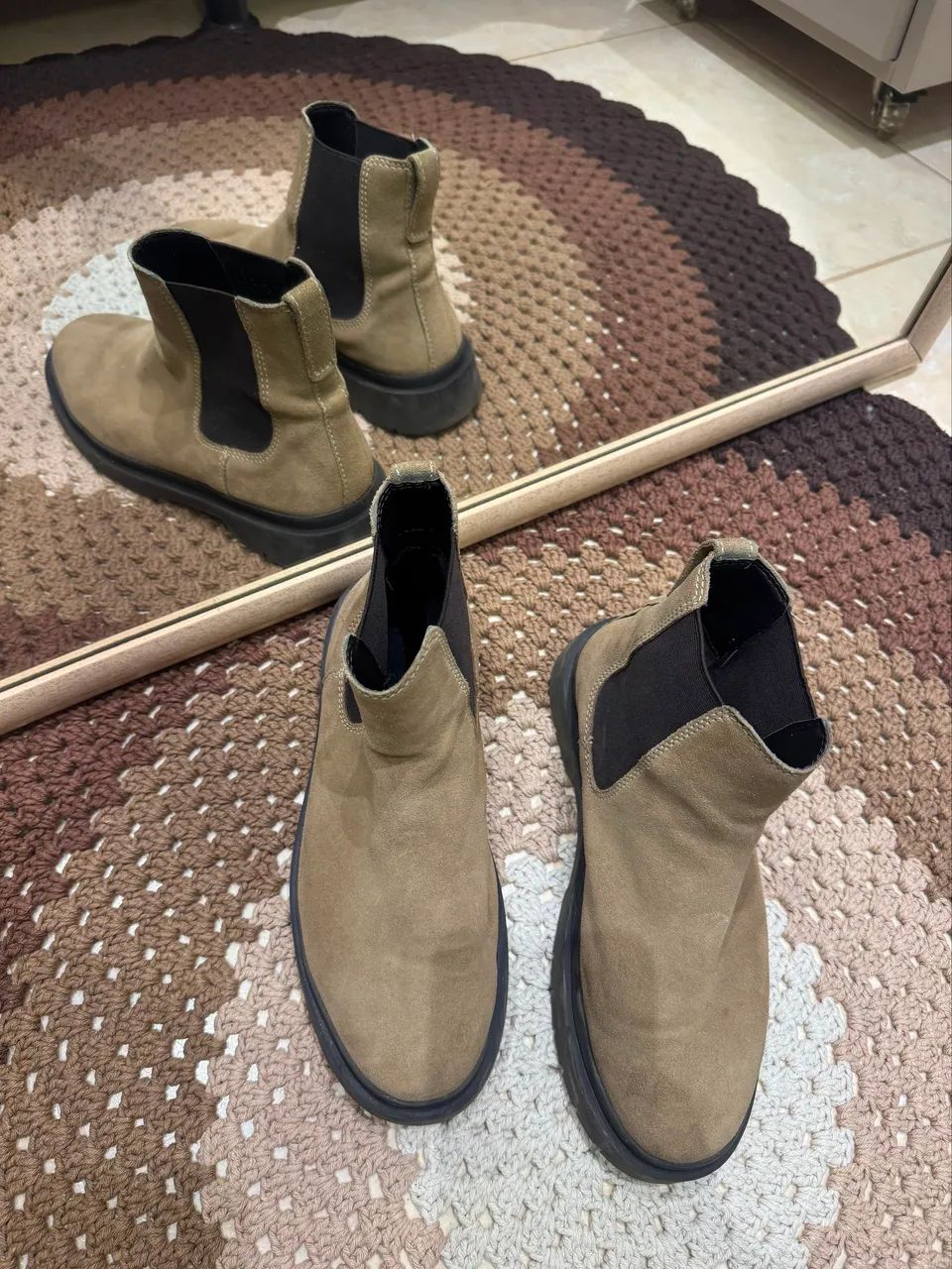 Bota tratorada Zara  - Foto 5