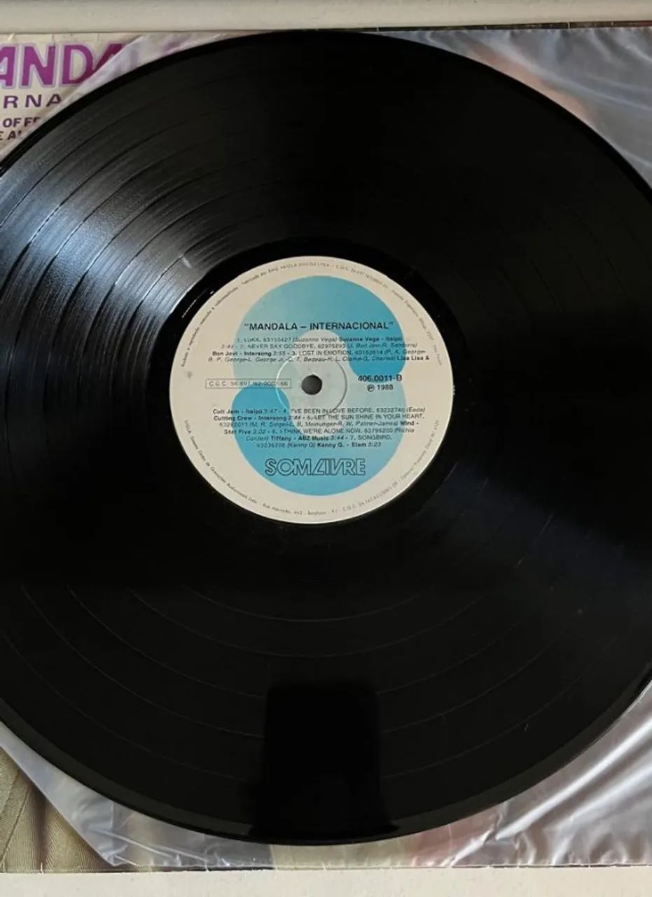 LP VINIL Mandala Internacional - Trilha Sonora da Novela da Rede