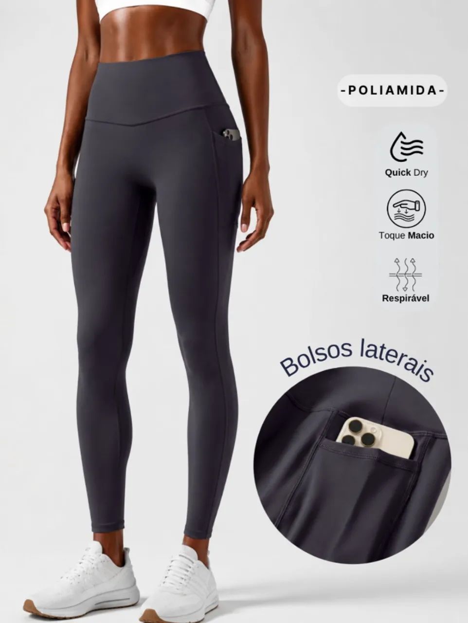 Legging Com Bolso Lateral
