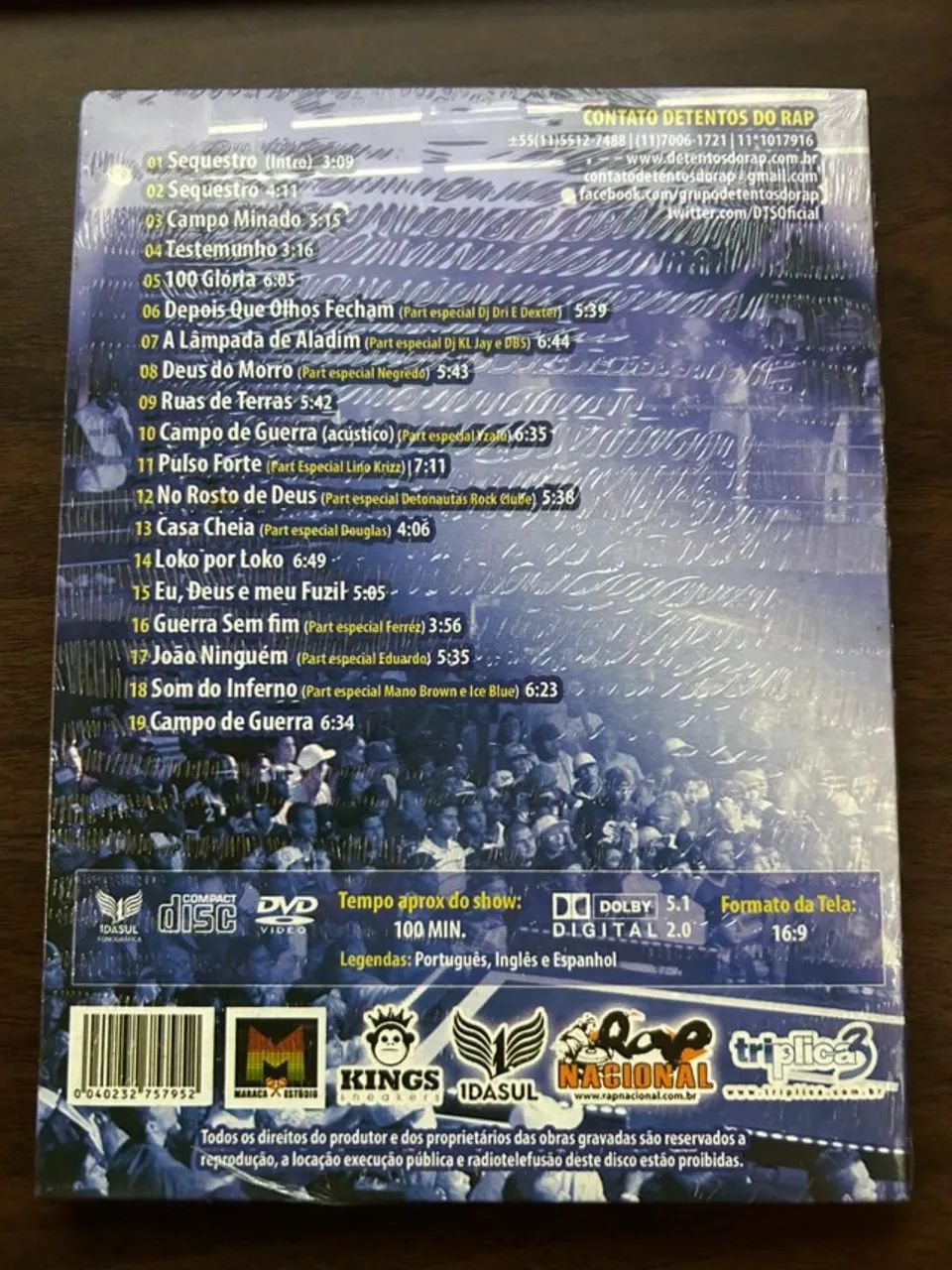 Detentos do Rap - Eternamente (CD/DVD) - Foto 2