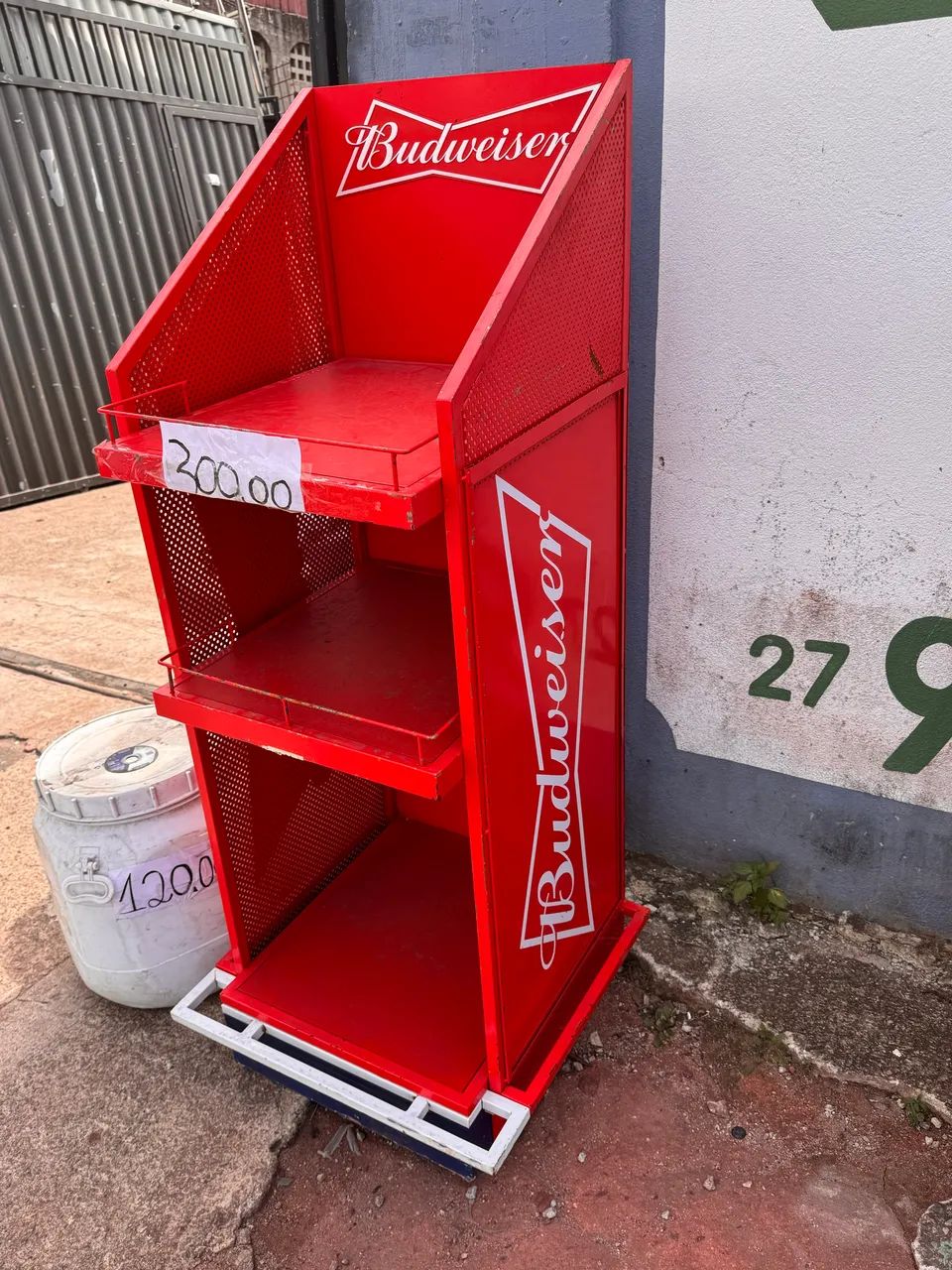 Expositor ferro  da Budweiser  - Foto 2