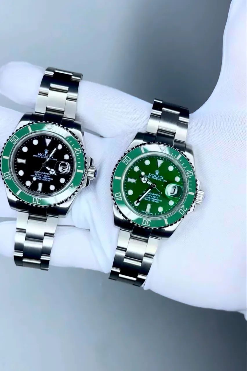 Rolex submariner starbucks / hulk