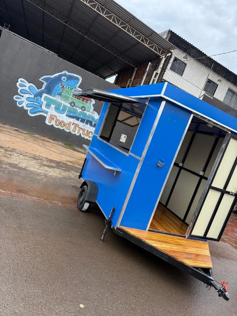 Trailer food truck 