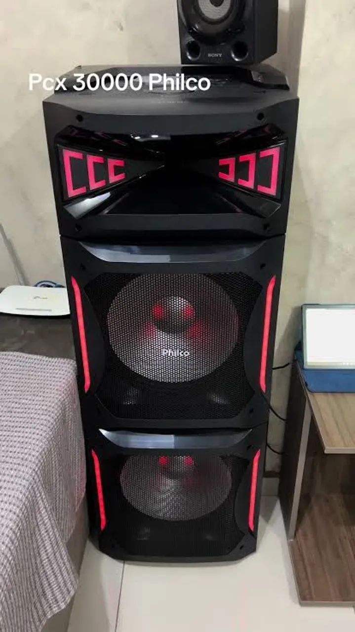 CAIXA PHILCO PCX30000 2500watts 