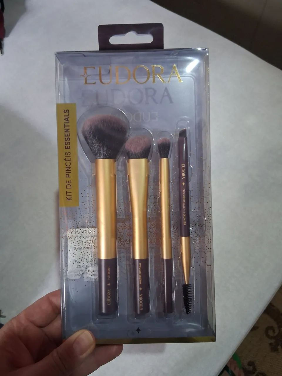 Kit pincéis de maquiagem 