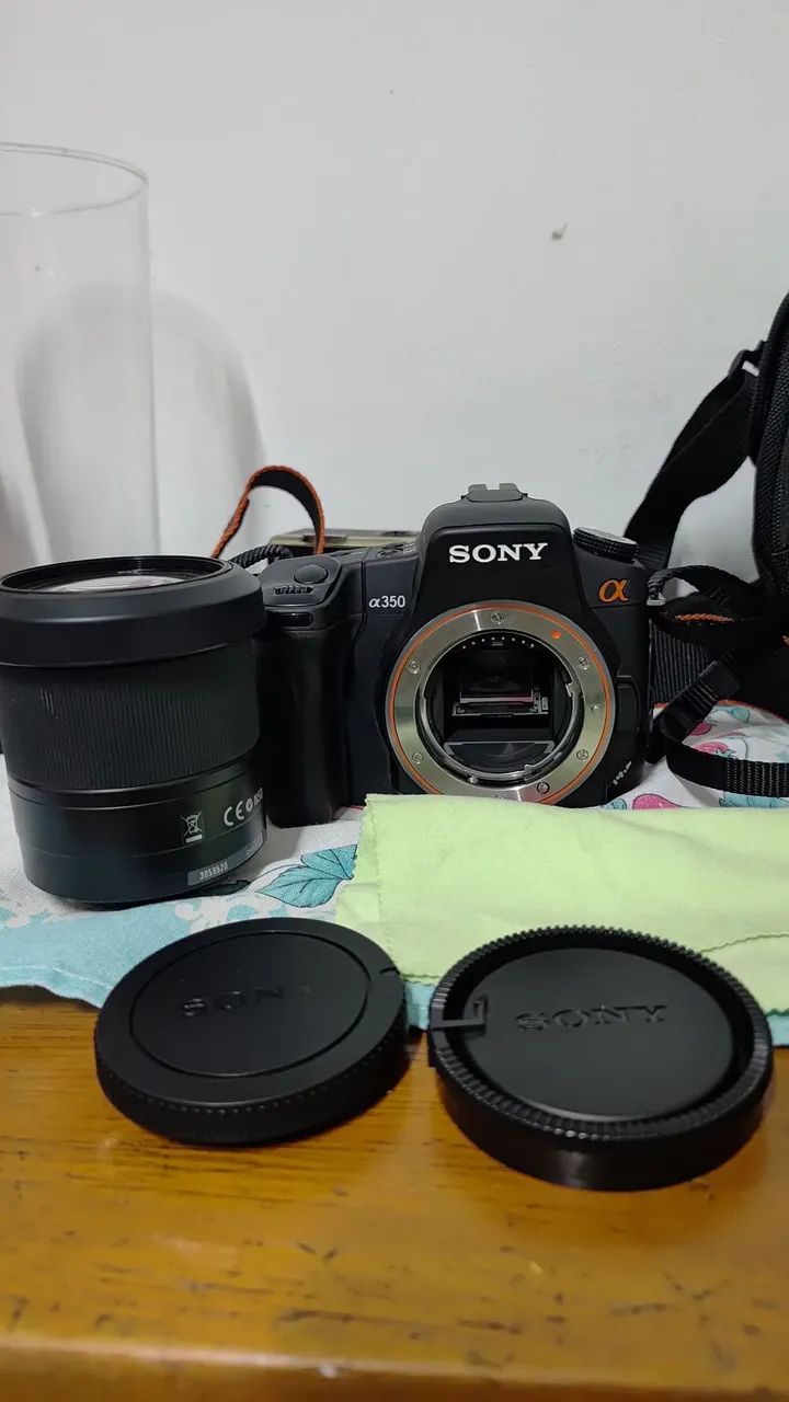 Camera profissional sony a350 impecável - Foto 5