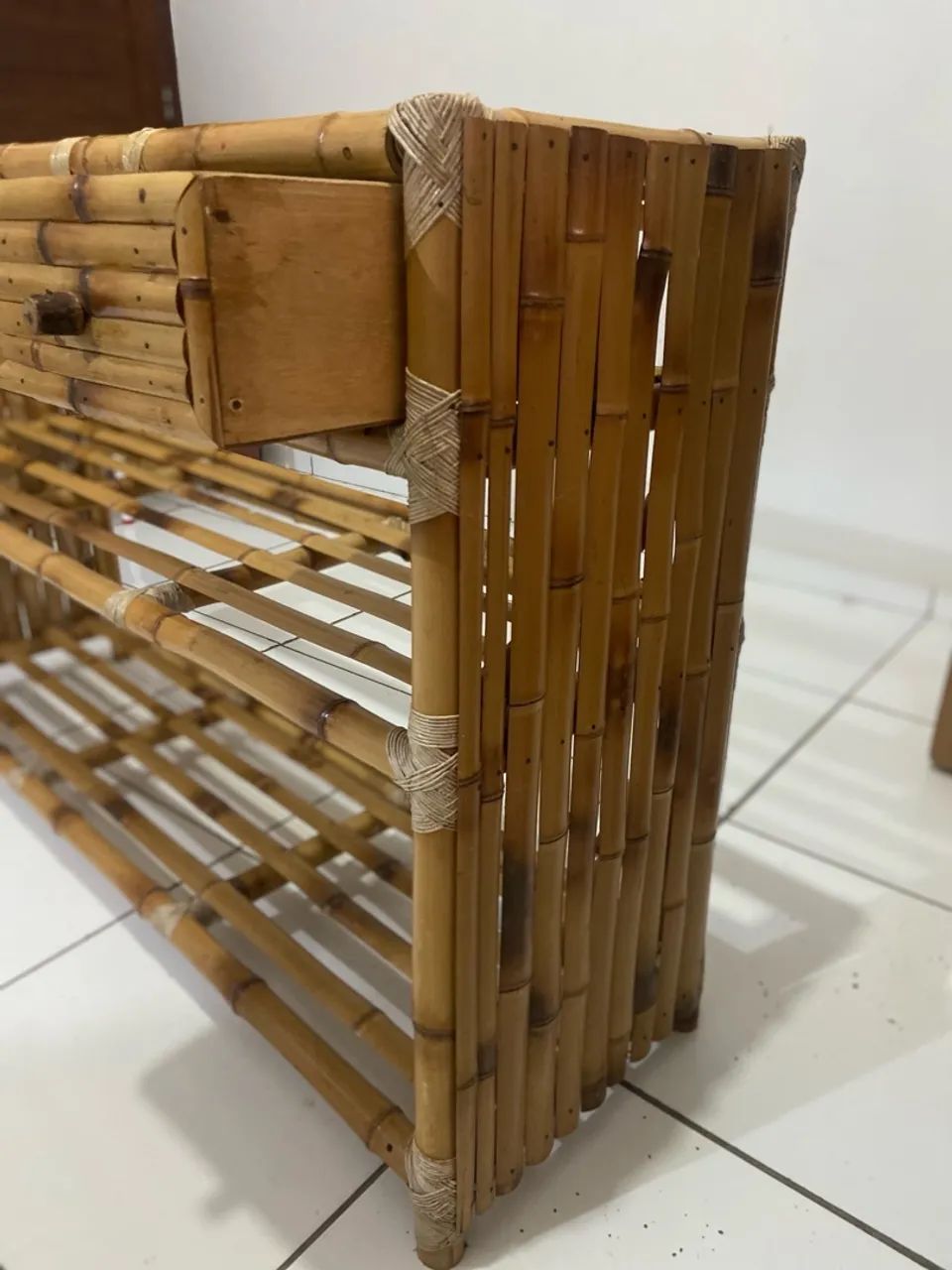 Móvel de Bambu com Gaveta  - Foto 4