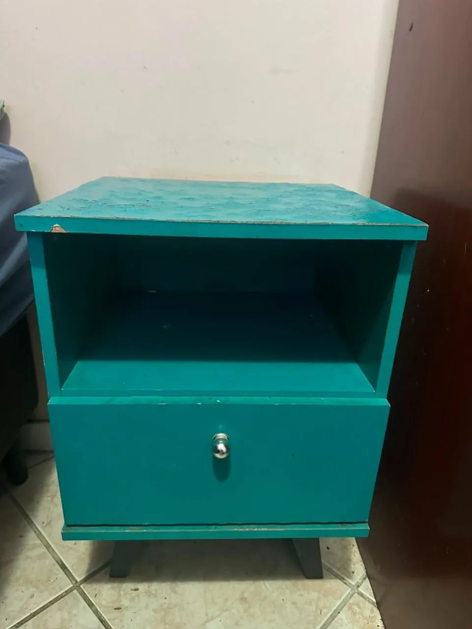 Conjunto Retrô - Rack e Mesas de Cabeceira - Foto 3