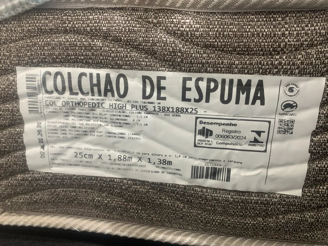 Colchão espuma + baú da cama  - Foto 2