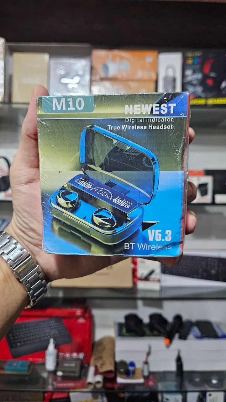 Fone de ouvido  bluetooth M10 