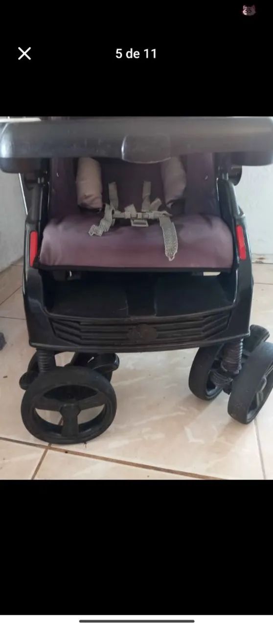 Carrinho e bebe conforto  - Foto 5