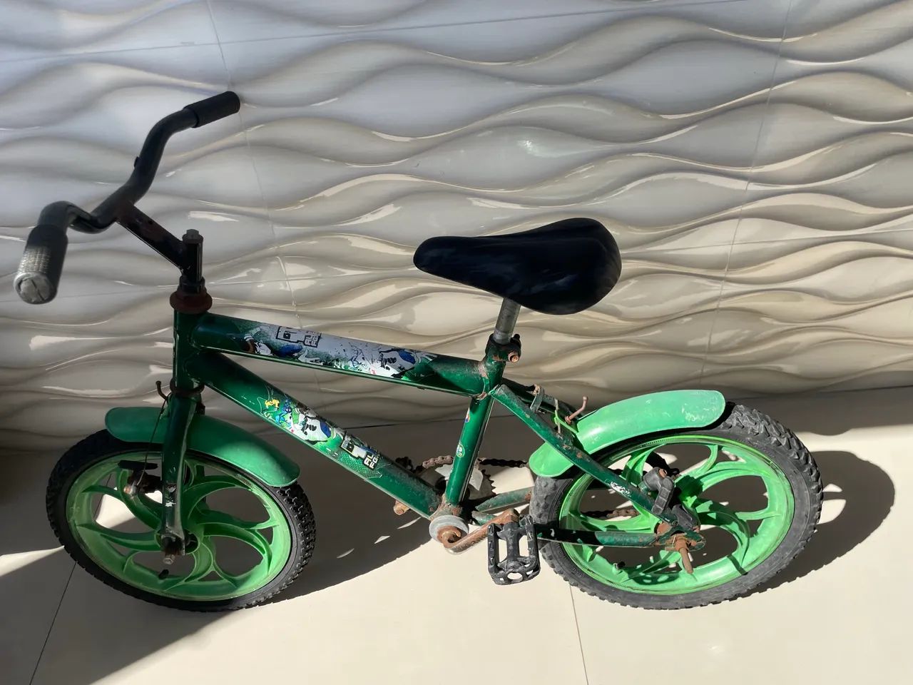 Bicicleta infantil aro 16 usada 