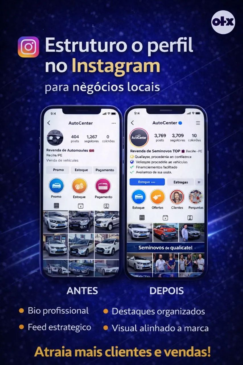 Instagram Profissional e Organizado