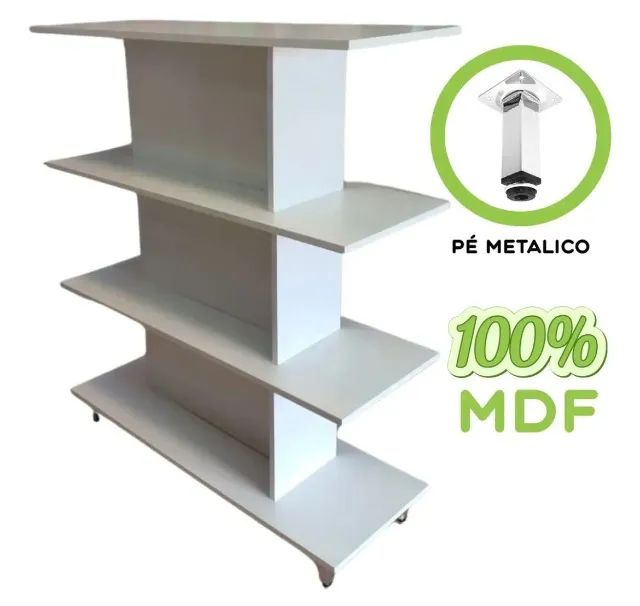 ILHA CENTRAL LOJA MDF NOVO 
