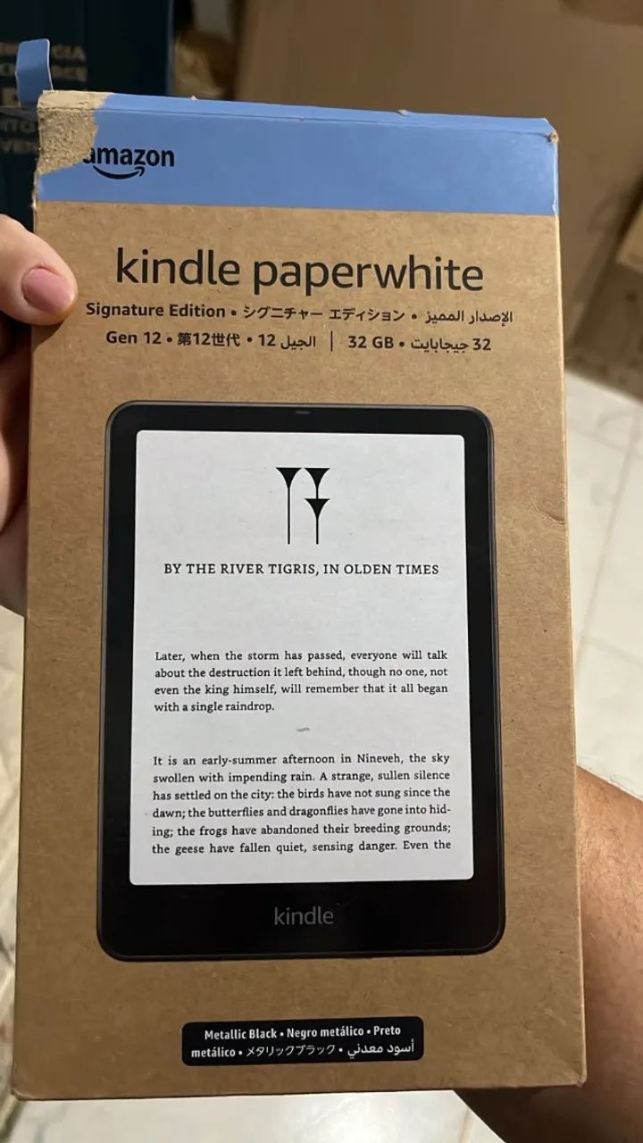 Kindle Paperwhite Signature Edition 32 GB 12 Gen - Tablets e E
