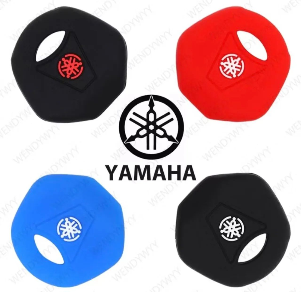 capa em silicone chaves yamaha 