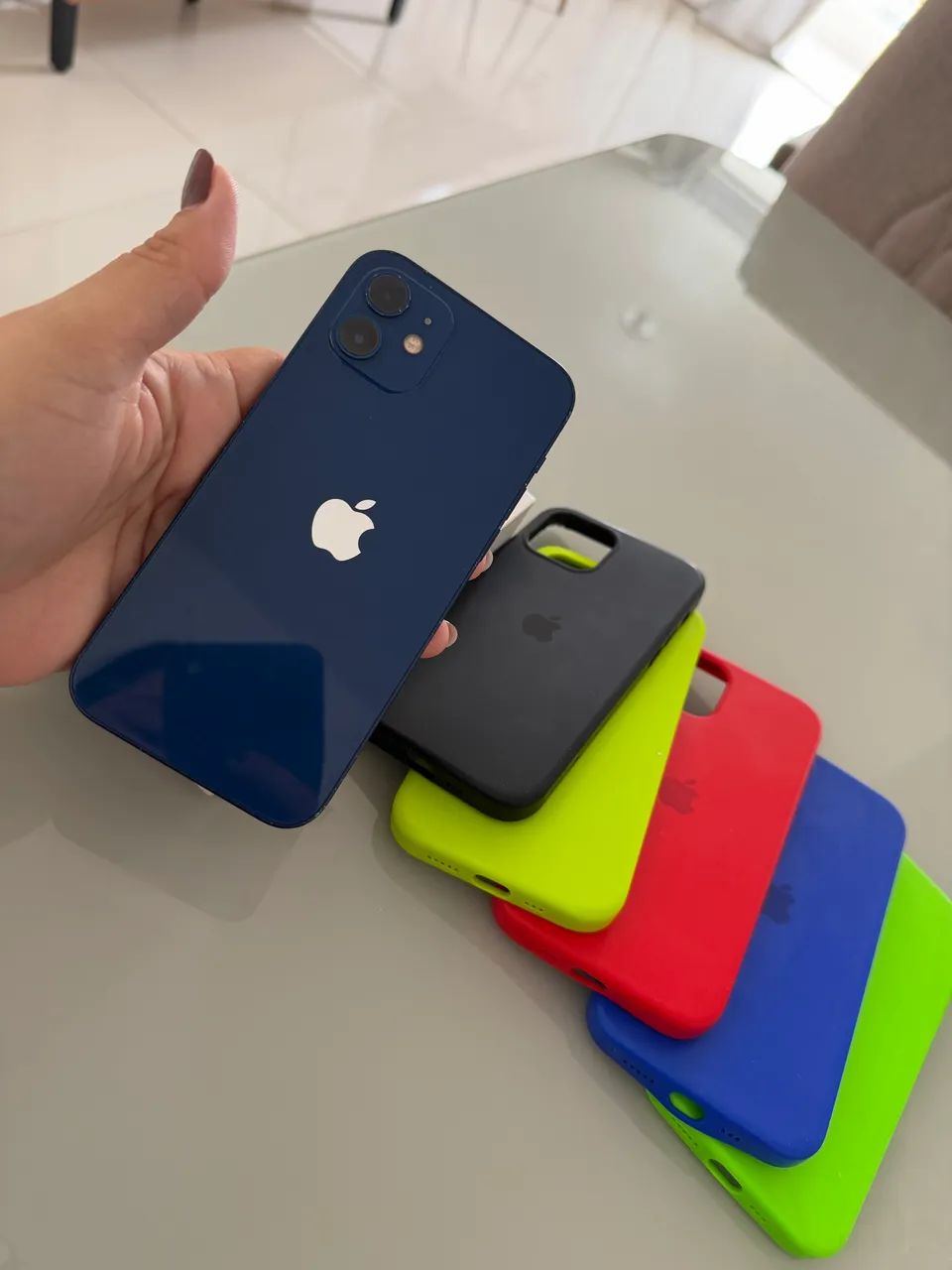 iPhone 12 azul 64g - Foto 2