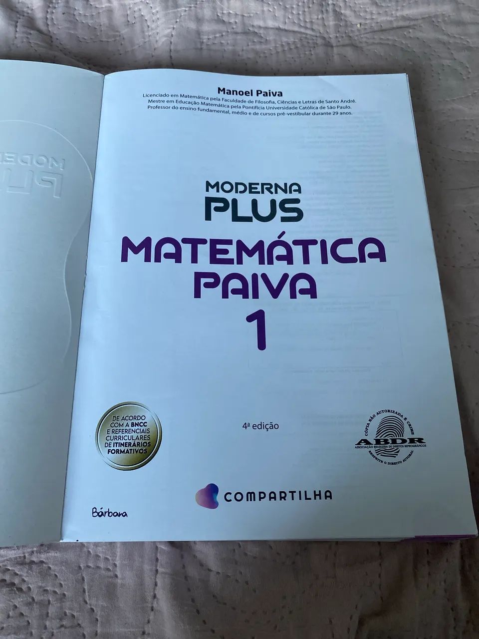 Livro moderna plus matemática 1º ano - Foto 2