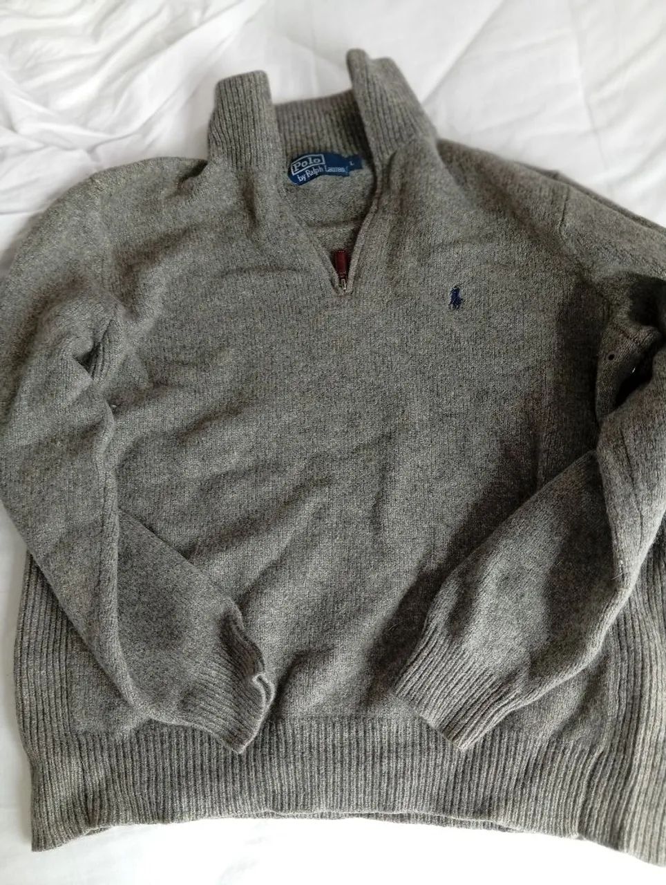 Cardigan lã Ralph Lauren - Foto 3