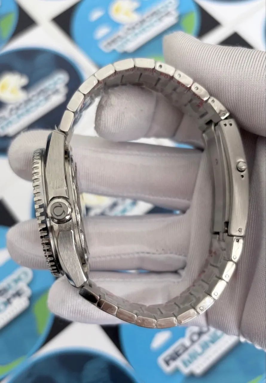 RELÓGIO OMG SEAMASTER PLANET OCEAN BLUE - Foto 3