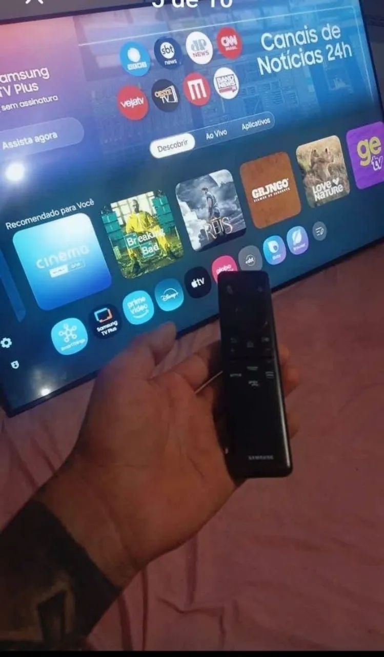 SMARTV SAMSUNG 4K 65" CRYSTAL HD - Foto 2