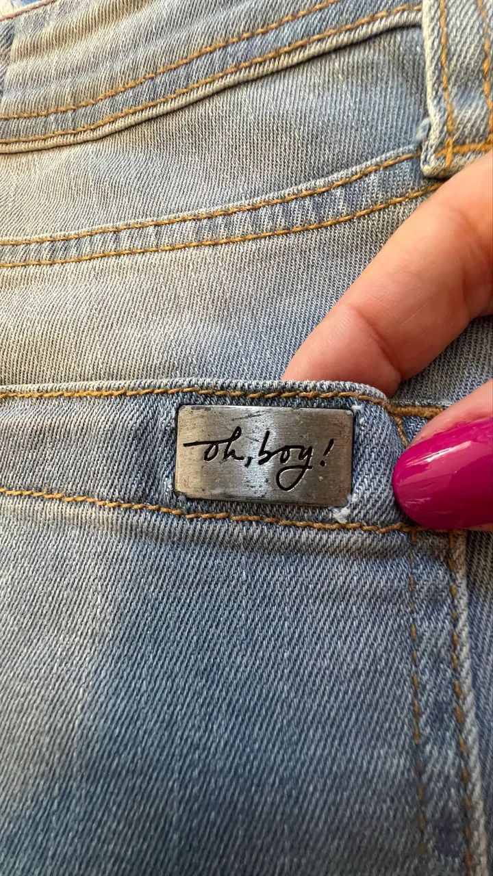Calça jeans adolescente 