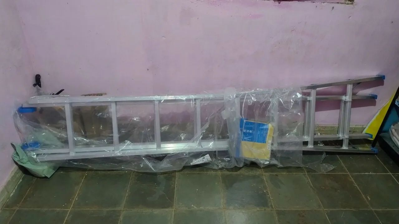 Escada Extensiva 2x8 Até 4,21 Metros NOVA