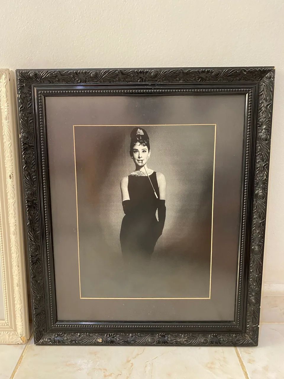 Quadros Audrey Hepburn (bonequinha de luxo) Black and White - Foto 4