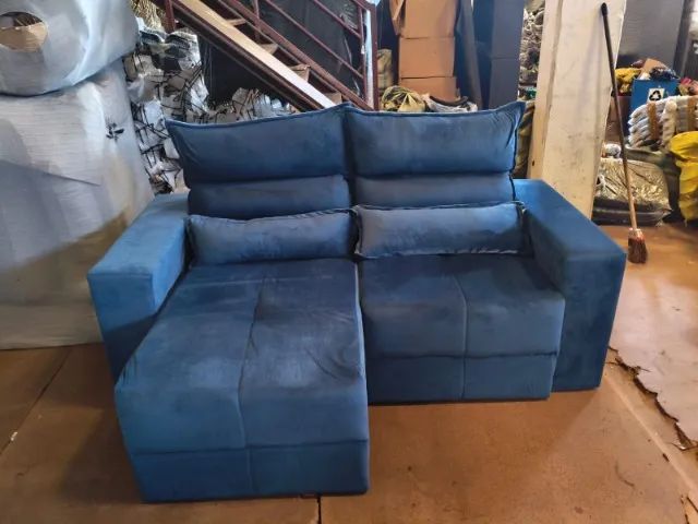 .Sofa retratil 1,80M - varias cores