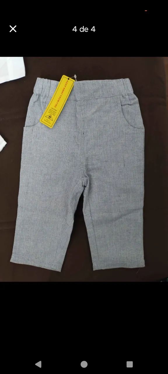 Roupa social para bebê  - Foto 4
