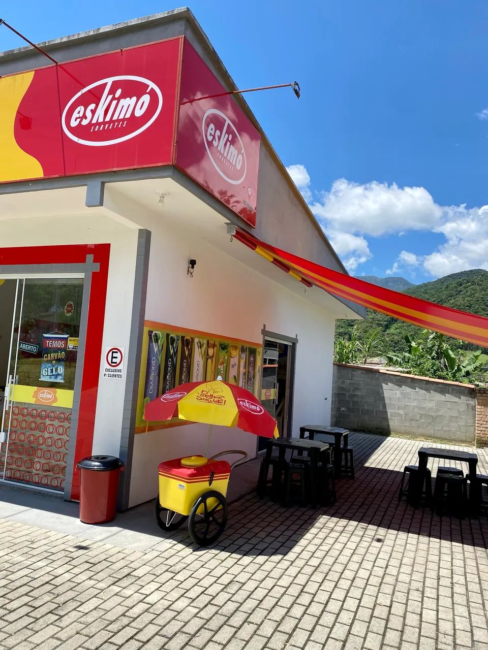 Vendo/Repasso loja Eskimó Sorvetes Águas Mornas Sc - Foto 4
