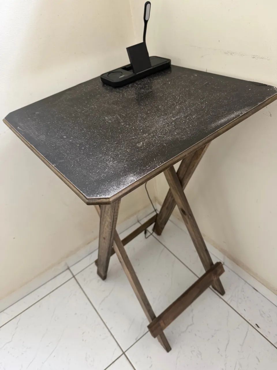 Mesa + cadeira de madeira  - Foto 4