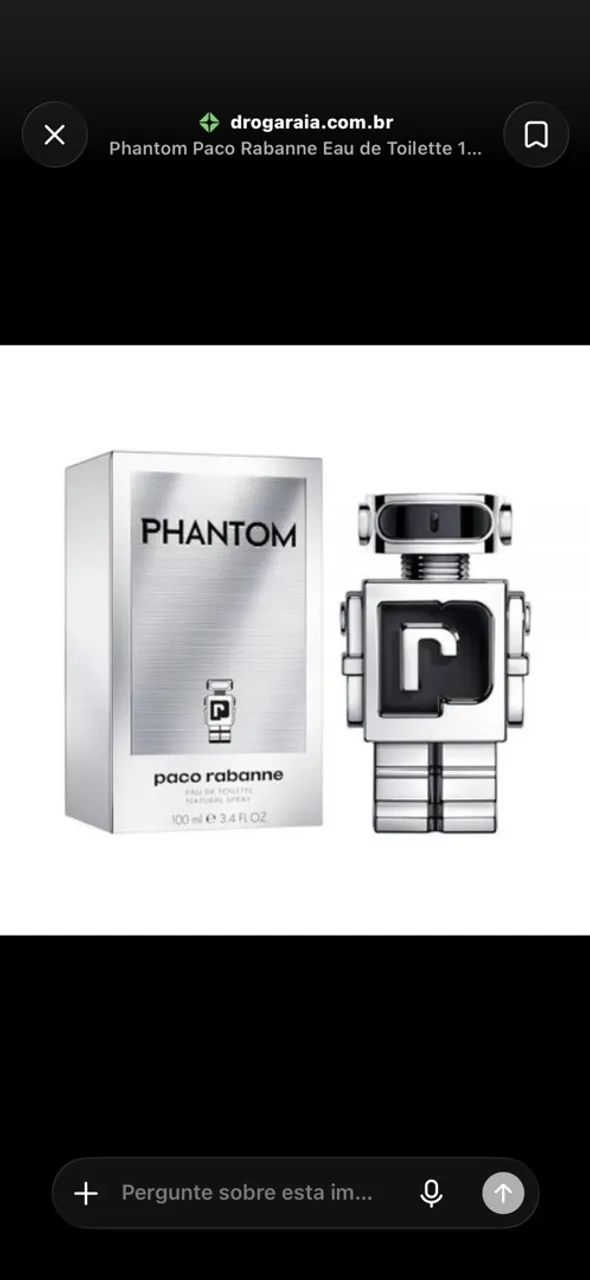PERFUME  Phantom Eau de Toilette, da Rabanne