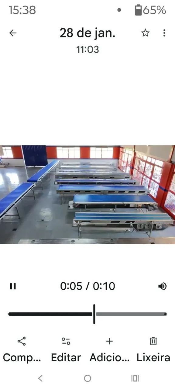 Lote esteira transportadora industrial inox - Foto 3