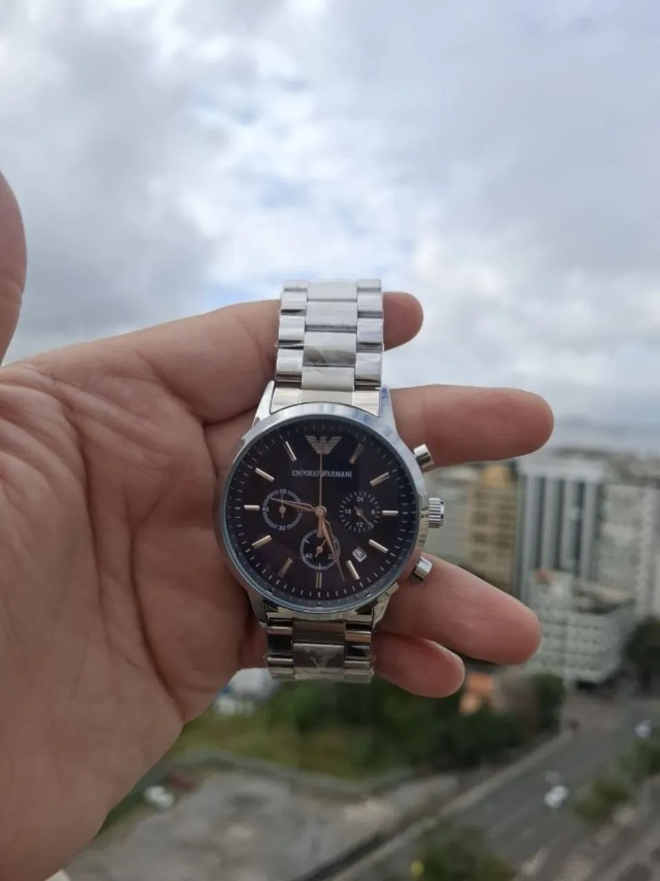 Relógio EMPORIO ARMANI TODO FUNCIONAL _ ENTREGAMOS - Foto 5