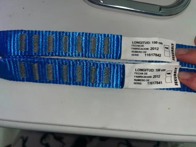 Par de Cintas Sekuralt 150 cm - Fabricadas em 2012
