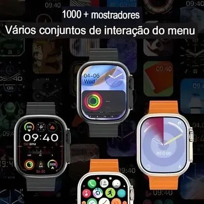 Microwear U9S Ultra Original Último Lançamento 2026 Smartwatch Com GPS NFCe Entrega Grátis - Foto 2