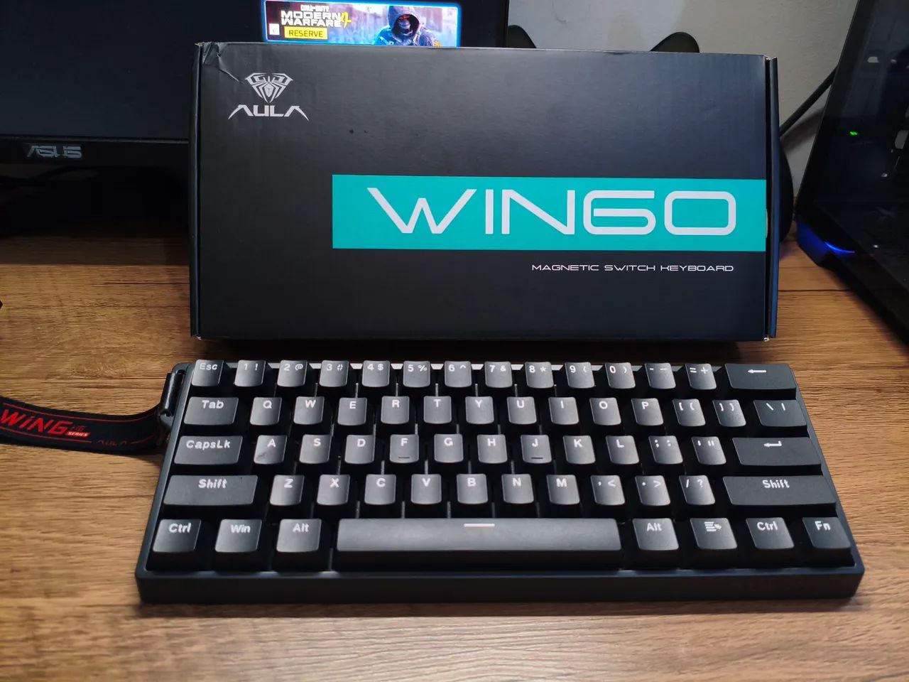 Teclado Magnético Gamer Aula Win60  - Foto 3