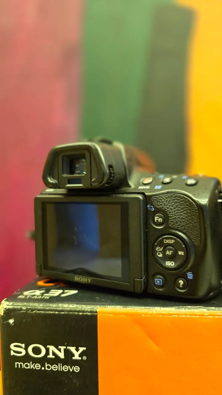 KIT CAMERA SONY ALPHA A37 COM 3 LENTES - Foto 3