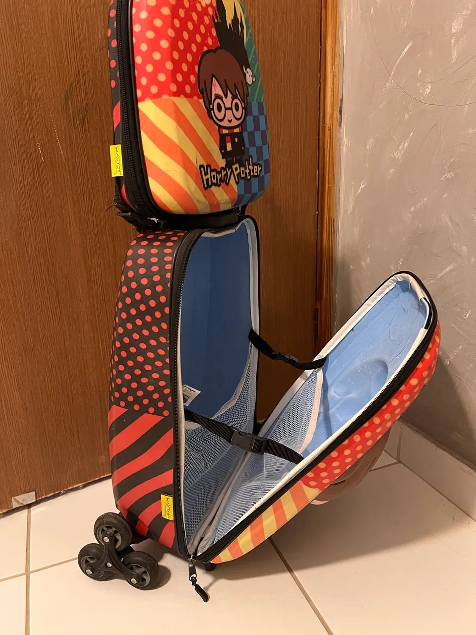 Mochila escolar de carrinho  - Foto 4