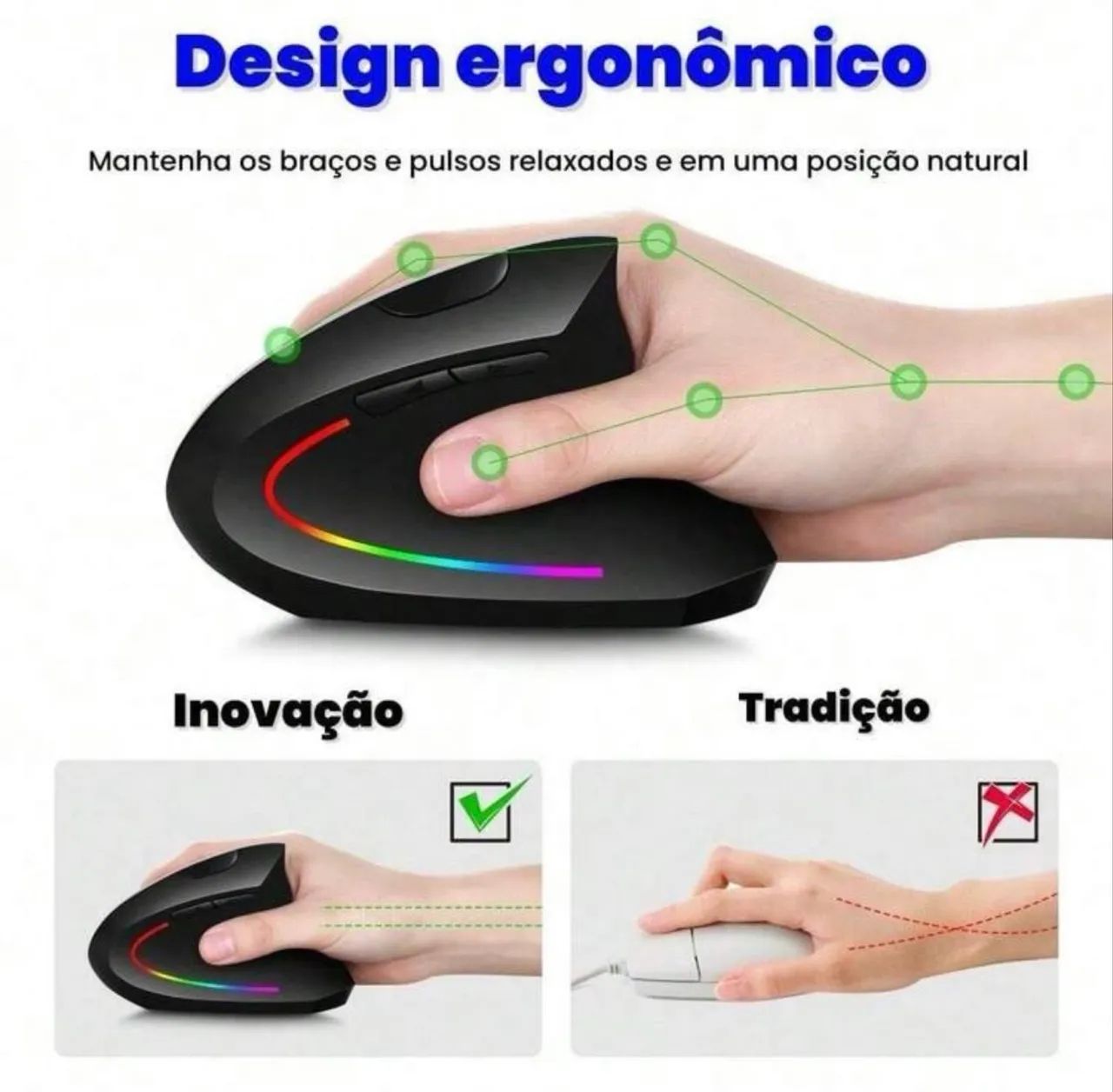 Mouse sem fio - Foto 2